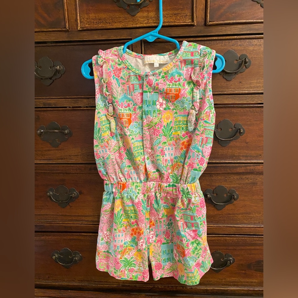 The Oaks Apparel Company romper size 5Y with elastic waist